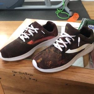 Custom hydro-dip memory foam Walmart shoes.